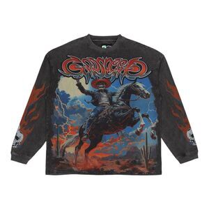 Godspeed Long Sleeve Shirt Best Western Mens Grey BEST WESTERN-LONG SLEEVE SHIRT